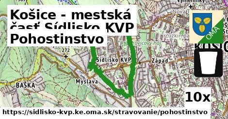 Pohostinstvo, Košice - mestská časť Sídlisko KVP