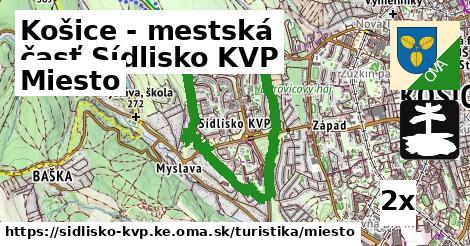 Miesto, Košice - mestská časť Sídlisko KVP