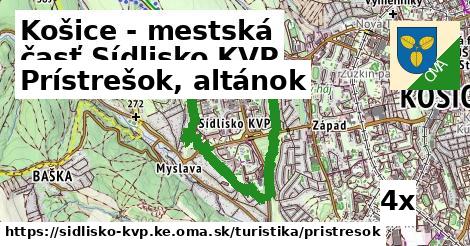 prístrešok, altánok v Košice - mestská časť Sídlisko KVP