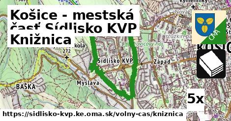 Knižnica, Košice - mestská časť Sídlisko KVP