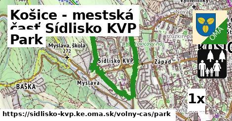 Park, Košice - mestská časť Sídlisko KVP