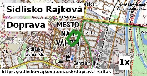 doprava v Sídlisko Rajková