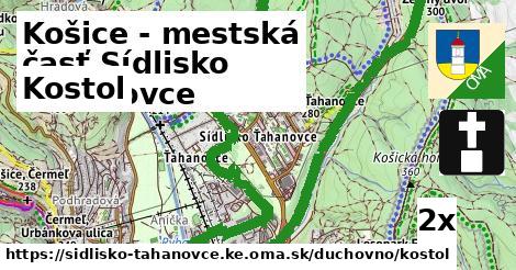 Kostol, Košice - mestská časť Sídlisko Ťahanovce