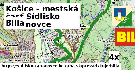 Billa, Košice - mestská časť Sídlisko Ťahanovce