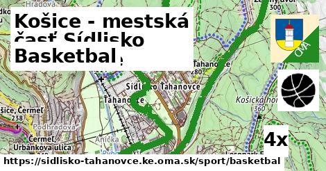 Basketbal, Košice - mestská časť Sídlisko Ťahanovce