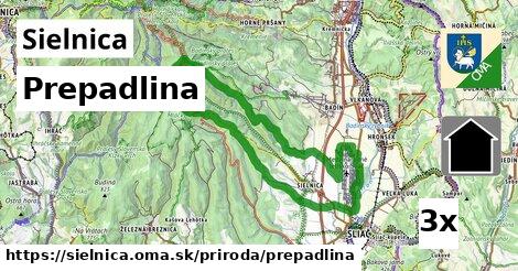 Prepadlina, Sielnica