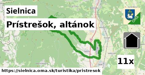 Prístrešok, altánok, Sielnica