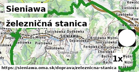 železničná stanica, Sieniawa