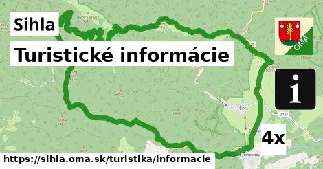 Turistické informácie, Sihla