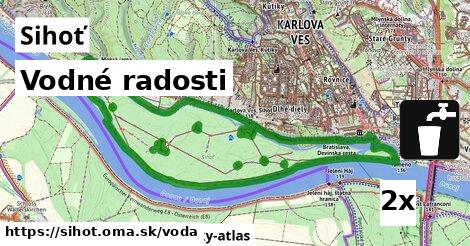 vodné radosti v Sihoť