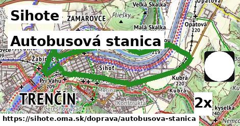 autobusová stanica v Sihote