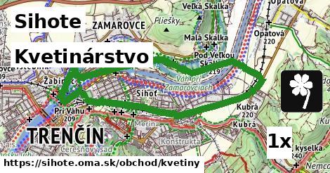 Kvetinárstvo, Sihote