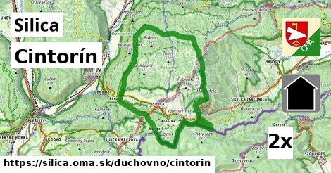 Cintorín, Silica