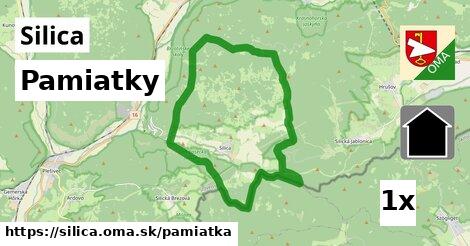 pamiatky v Silica