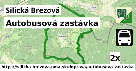 Autobusová zastávka, Silická Brezová