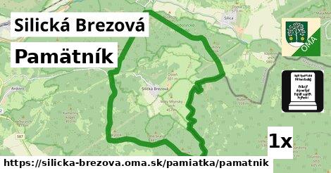 Pamätník, Silická Brezová