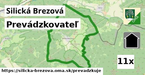 prevádzkovateľ v Silická Brezová