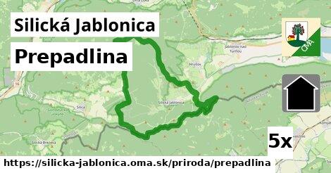 Prepadlina, Silická Jablonica