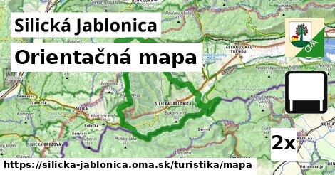 Orientačná mapa, Silická Jablonica