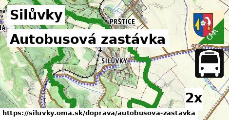 Autobusová zastávka, Silůvky