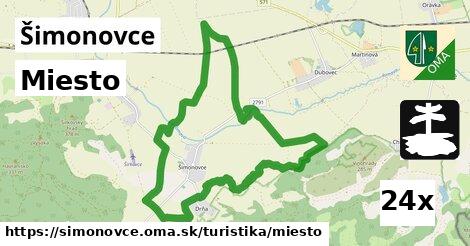 Miesto, Šimonovce