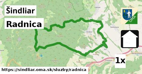 Radnica, Šindliar