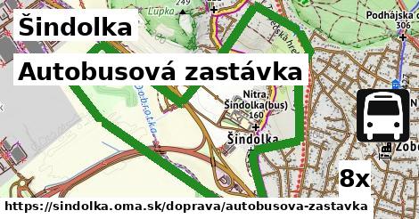 Autobusová zastávka, Šindolka