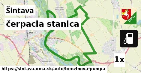 čerpacia stanica, Šintava