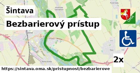 Bezbarierový prístup, Šintava