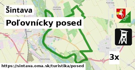 Poľovnícky posed, Šintava