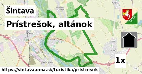 Prístrešok, altánok, Šintava