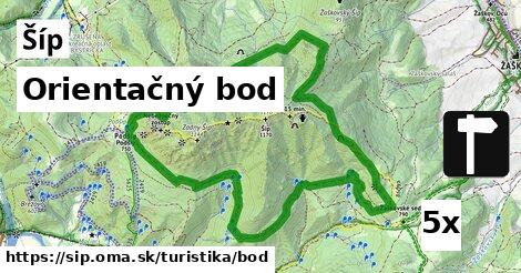 Orientačný bod, Šíp