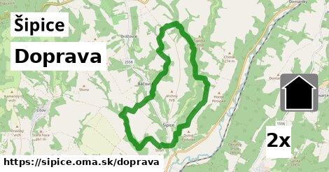 doprava v Šipice