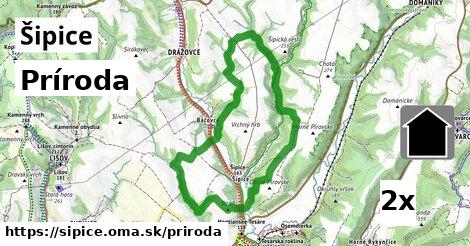 príroda v Šipice