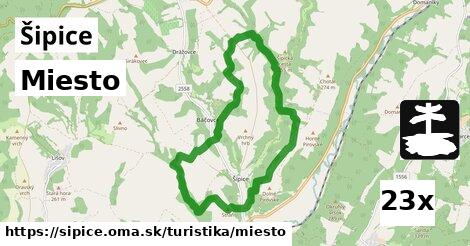 Miesto, Šipice