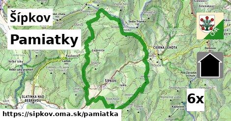 pamiatky v Šípkov