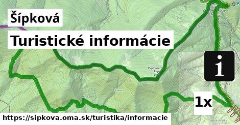 Turistické informácie, Šípková