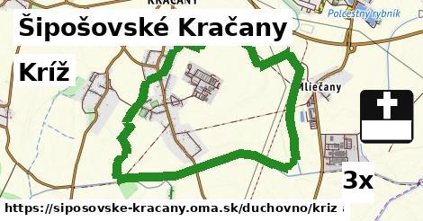 Kríž, Šipošovské Kračany