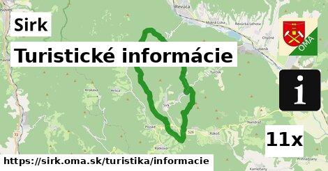 Turistické informácie, Sirk