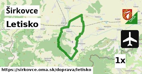 Letisko, Širkovce