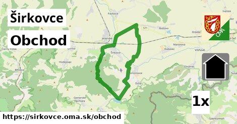 obchod v Širkovce