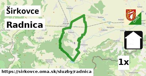 radnica v Širkovce