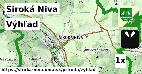 Výhľad, Široká Niva