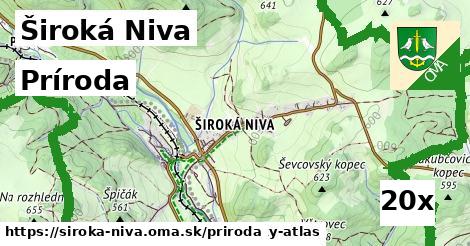 príroda v Široká Niva