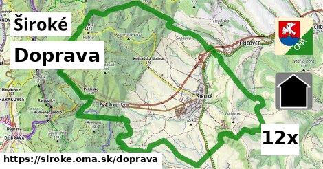 doprava v Široké