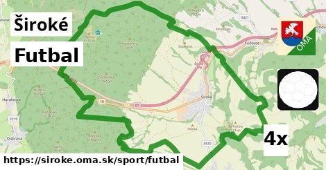 Futbal, Široké