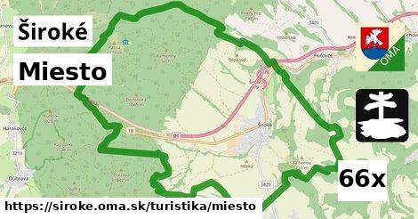 Miesto, Široké