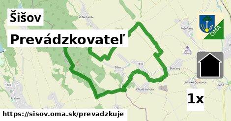 prevádzkovateľ v Šišov