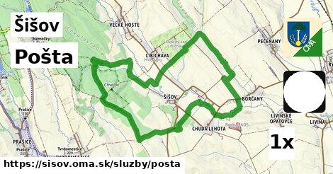 Pošta, Šišov