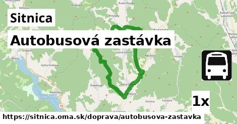 Autobusová zastávka, Sitnica